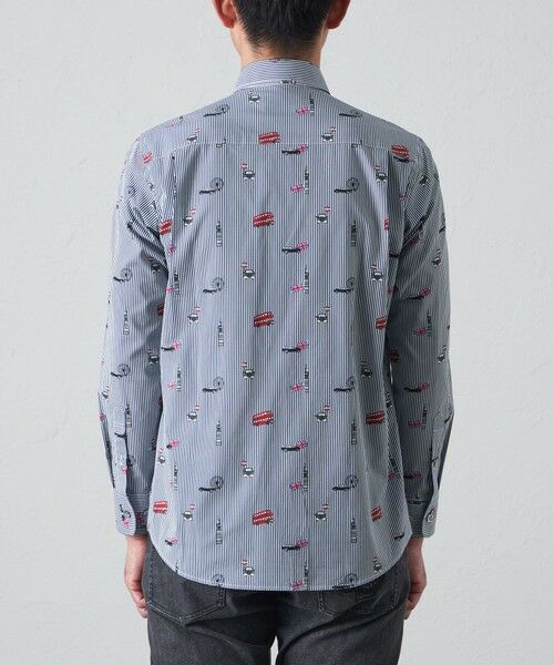 BAKER STREET / ベイカー・ストリート シャツ・ブラウス | スーベニアロンドンストライプシャツ | 詳細4