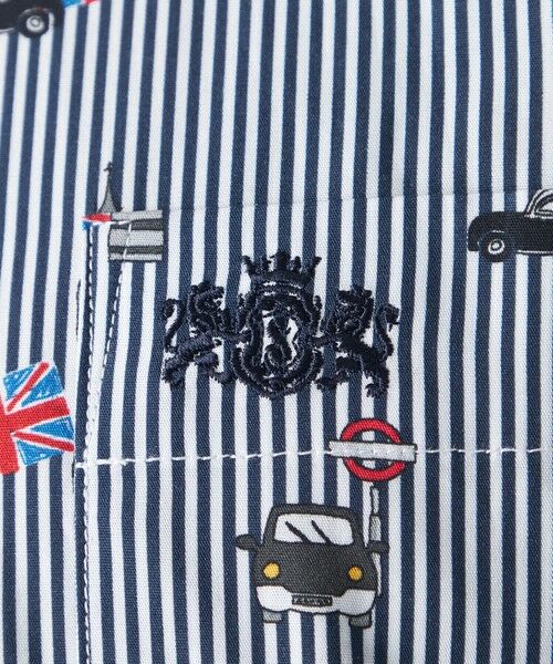 BAKER STREET / ベイカー・ストリート シャツ・ブラウス | スーベニアロンドンストライプシャツ | 詳細8