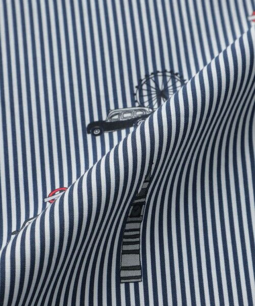 BAKER STREET / ベイカー・ストリート シャツ・ブラウス | スーベニアロンドンストライプシャツ | 詳細9