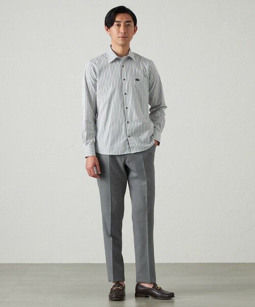 BAKER STREET / ベイカー・ストリート シャツ・ブラウス | カラーストライプシャツ(2L・3Lあり) | 詳細3