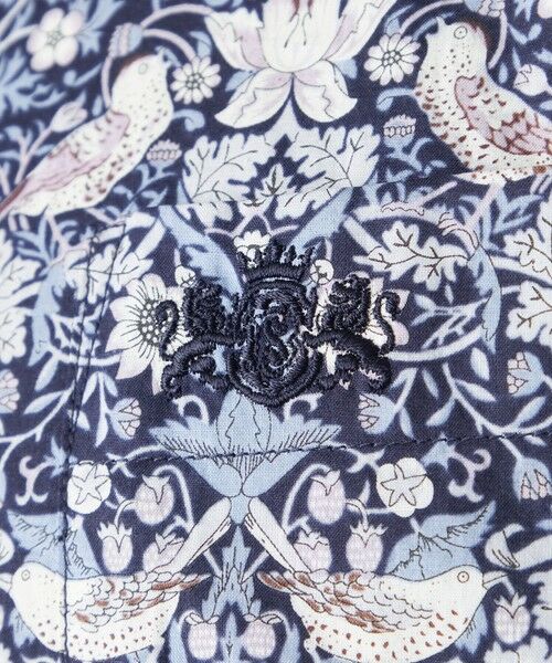 BAKER STREET / ベイカー・ストリート シャツ・ブラウス | LIBERTY イチゴ泥棒シャツ | 詳細8