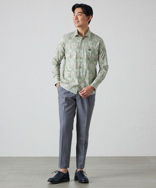 BAKER STREET / ベイカー・ストリート シャツ・ブラウス | LIBERTY イチゴ泥棒シャツ | 詳細2