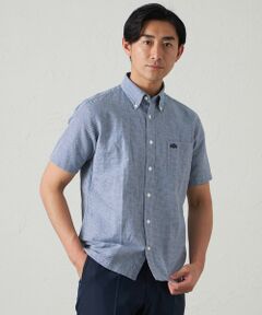 BAKER STREET / ベイカー・ストリート シャツ・ブラウス | 綿麻ギンガムドビーシャツ