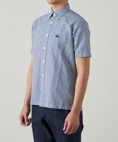 BAKER STREET / ベイカー・ストリート シャツ・ブラウス | 綿麻ギンガムドビーシャツ | 詳細4