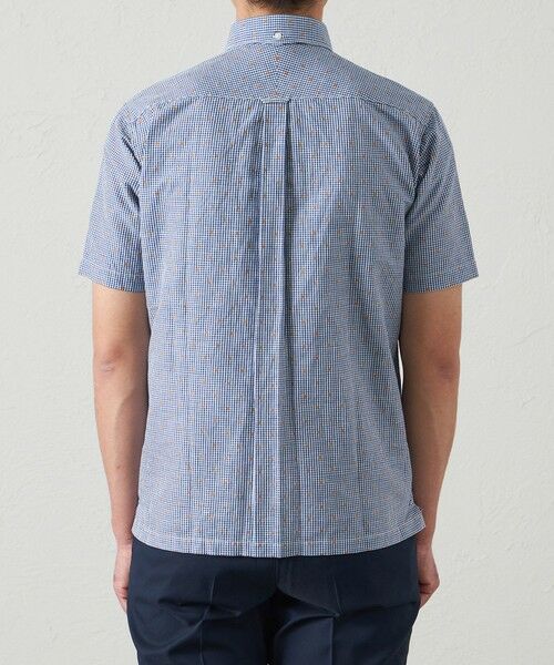 BAKER STREET / ベイカー・ストリート シャツ・ブラウス | 綿麻ギンガムドビーシャツ | 詳細5