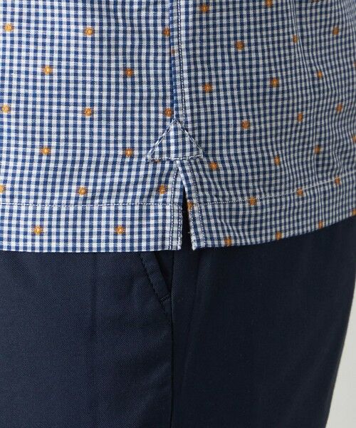 BAKER STREET / ベイカー・ストリート シャツ・ブラウス | 綿麻ギンガムドビーシャツ | 詳細8