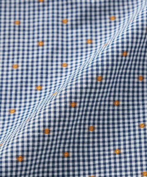 BAKER STREET / ベイカー・ストリート シャツ・ブラウス | 綿麻ギンガムドビーシャツ | 詳細12