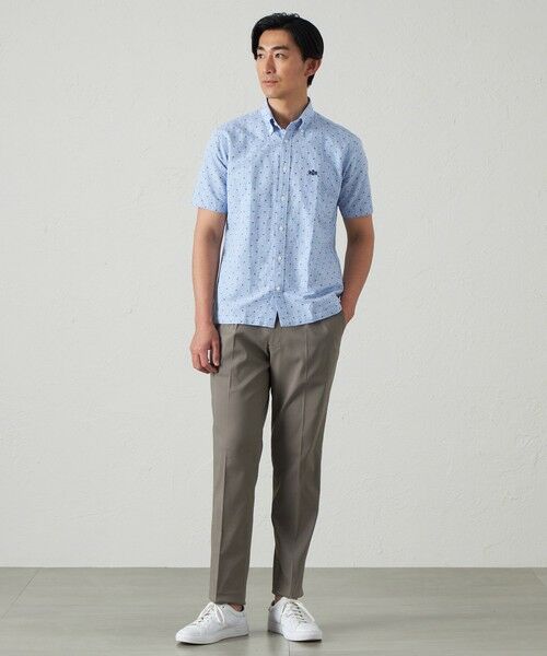 BAKER STREET / ベイカー・ストリート シャツ・ブラウス | 綿麻ギンガムドビーシャツ | 詳細1