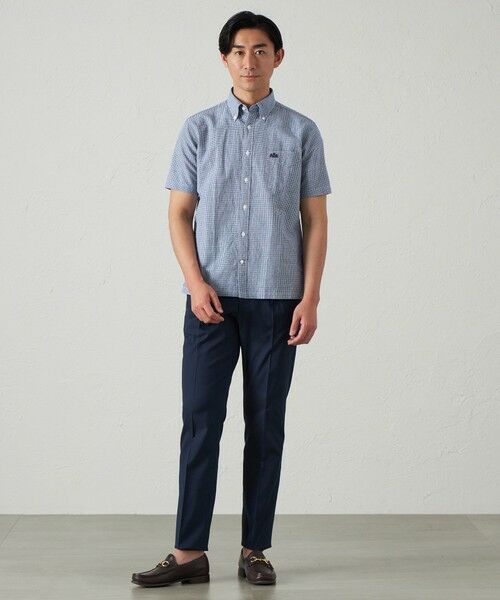 BAKER STREET / ベイカー・ストリート シャツ・ブラウス | 綿麻ギンガムドビーシャツ | 詳細2