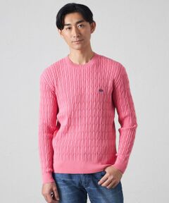 メンズ ニット・セーター（条件：ピンク系）| ファッション通販