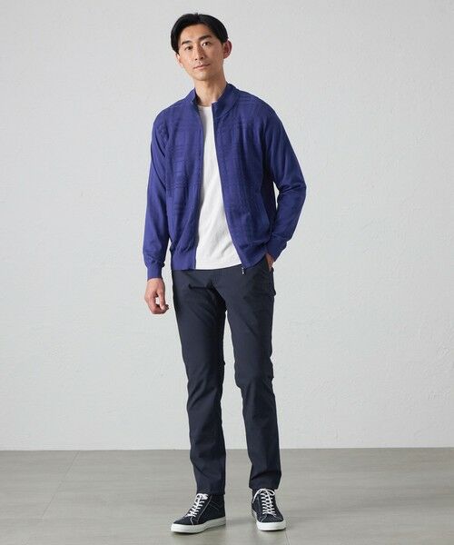 BAKER STREET / ベイカー・ストリート ニット・セーター | 【ウォッシャブル】シャドウタータンフルジップニット | 詳細2