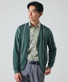 BAKER STREET / ベイカー・ストリート ニット・セーター | 【ウォッシャブル】ストライプカーディガン