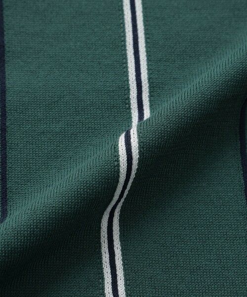 BAKER STREET / ベイカー・ストリート ニット・セーター | 【ウォッシャブル】ストライプカーディガン | 詳細9