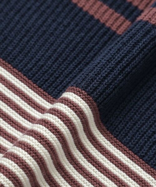 BAKER STREET / ベイカー・ストリート ニット・セーター | 【ウォッシャブル】畔ボーダーベスト | 詳細8