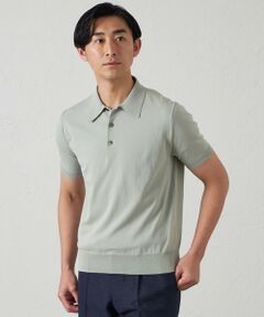 BAKER STREET / ベイカー・ストリート ニット・セーター | 【ウォッシャブル】COTTON BRIDニット ポロシャツ