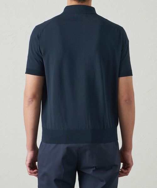 BAKER STREET / ベイカー・ストリート ニット・セーター | 【ウォッシャブル】COTTON BRIDニット ポロシャツ | 詳細6