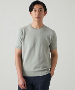 BAKER STREET / ベイカー・ストリート ニット・セーター | 【ウォッシャブル】COTTON BRID クルーネックニット