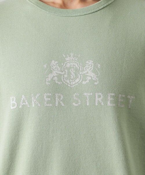 BAKER STREET / ベイカー・ストリート カットソー | カレッジプリントスウェット | 詳細8