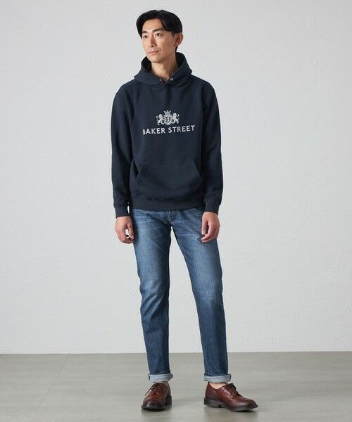 BAKER STREET / ベイカー・ストリート カットソー | カレッジプリントフーディー | 詳細3