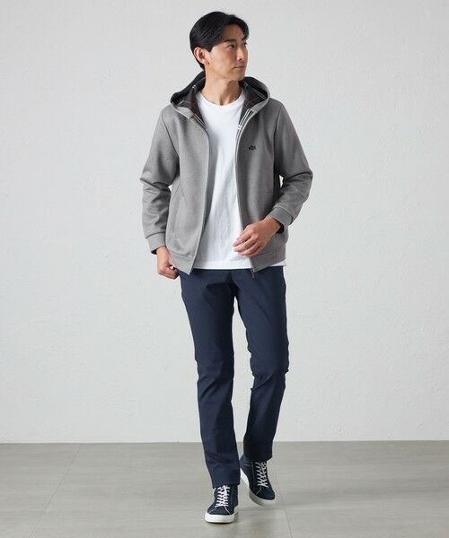 BAKER STREET / ベイカー・ストリート カットソー | タータンプリントダンボールパーカー | 詳細1