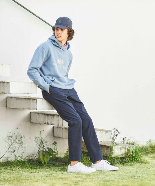 BAKER STREET / ベイカー・ストリート カットソー | カレッジプリントフーディー | 詳細1