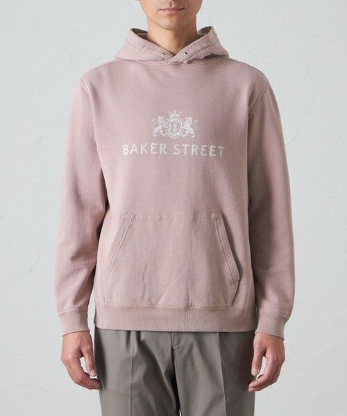 BAKER STREET / ベイカー・ストリート カットソー | カレッジプリントフーディー | 詳細5
