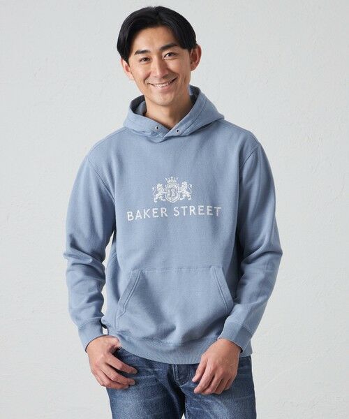 BAKER STREET / ベイカー・ストリート カットソー | カレッジプリントフーディー | 詳細9