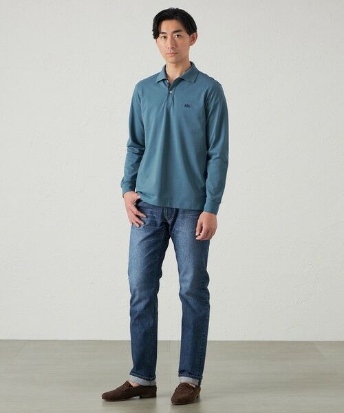 BAKER STREET / ベイカー・ストリート カットソー | 100双コットンロングスリーブポロシャツ | 詳細3