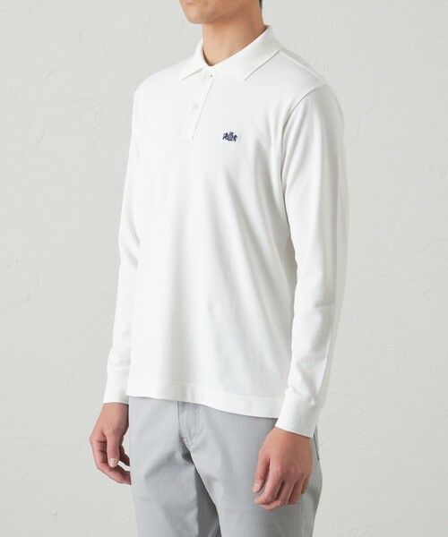 BAKER STREET / ベイカー・ストリート カットソー | 100双コットンロングスリーブポロシャツ | 詳細6