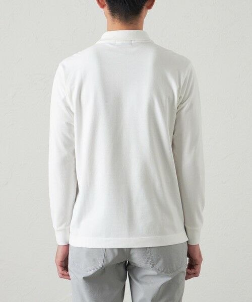 BAKER STREET / ベイカー・ストリート カットソー | 100双コットンロングスリーブポロシャツ | 詳細7