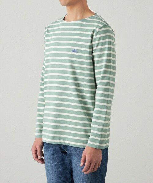 BAKER STREET / ベイカー・ストリート カットソー | ボーダーボートネックTシャツ | 詳細4