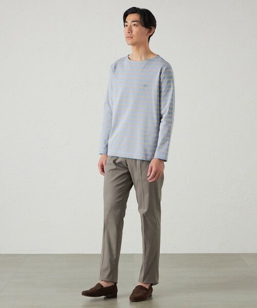 BAKER STREET / ベイカー・ストリート カットソー | ボーダーボートネックTシャツ | 詳細1