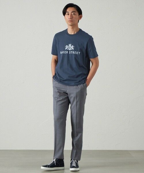 BAKER STREET / ベイカー・ストリート カットソー | BAKER STREETロゴプリントTシャツ(2L・3Lあり) | 詳細3