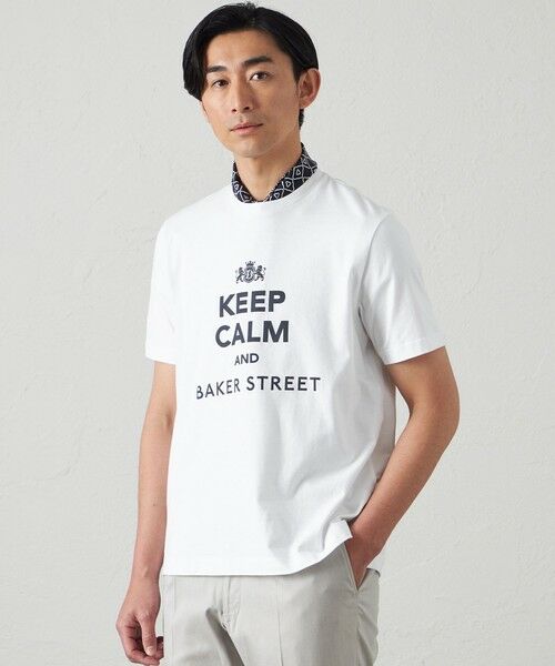 セール】 BAKER STREETロゴプリントTシャツ(2L・3Lあり