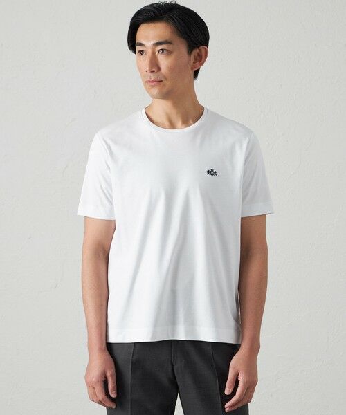 Man 韓国 ポップアップ Tシャツ ホワイト XLサイズ セール】 CVCスムースドレスTシャツ （カットソー）｜BAKER