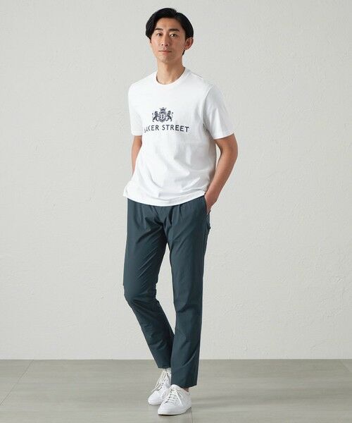 BAKER STREET / ベイカー・ストリート その他パンツ | 【セットアップ対応可能】【ウォッシャブル】BEYONTECH ストレッチナイロンイージートラウザース | 詳細1