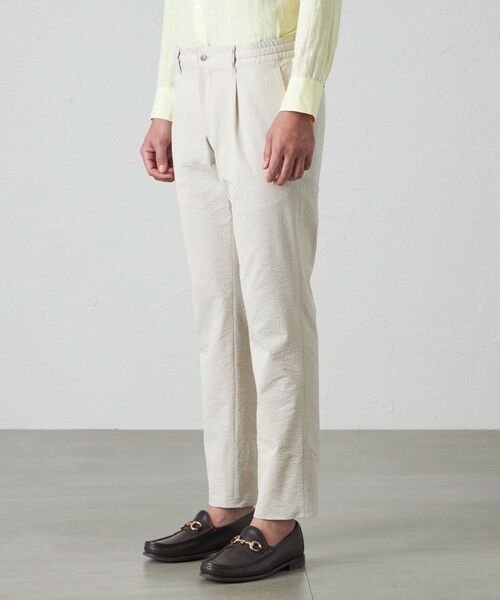 BAKER STREET / ベイカー・ストリート その他パンツ | 【セットアップ対応可能】【ウォッシャブル】BEYONTECH ポリエステルドライサッカートラウザース | 詳細5