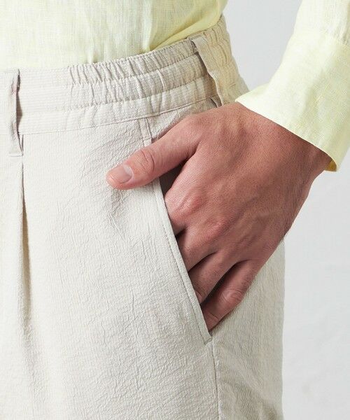 BAKER STREET / ベイカー・ストリート その他パンツ | 【セットアップ対応可能】【ウォッシャブル】BEYONTECH ポリエステルドライサッカートラウザース | 詳細7