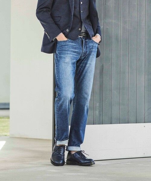 BAKER STREET/ベイカー・ストリート 【ウォッシャブル】BEYONTECHデニム ネイビー1 L(84) BAKER STREET/ベイカー・ストリート 【ウォッシャブル】BEYONTECHデニム ネイビー1 L(84)