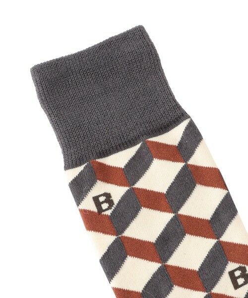 BAKER STREET / ベイカー・ストリート その他インナー・ルームウェア | ジオメトリックジャカードソックス | 詳細1