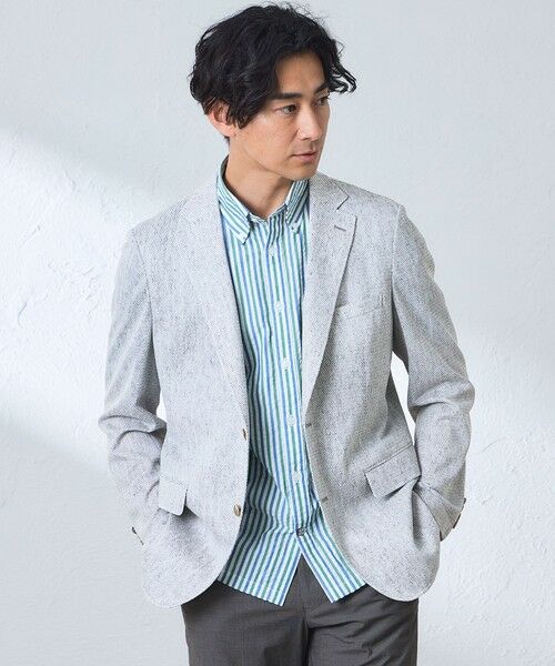 BAKER STREET / ベイカー・ストリート その他アウター | ラッセルジャージージャケット(グレー1)