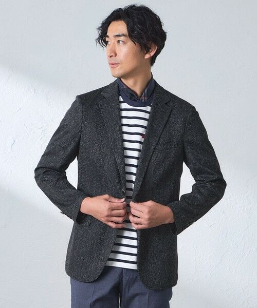 BAKER STREET / ベイカー・ストリート その他アウター | ラッセルジャージージャケット(チャコールグレー1)