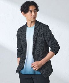 BAKER STREET / ベイカー・ストリート その他アウター | ミックスコットンタックドビーストライプジャケット