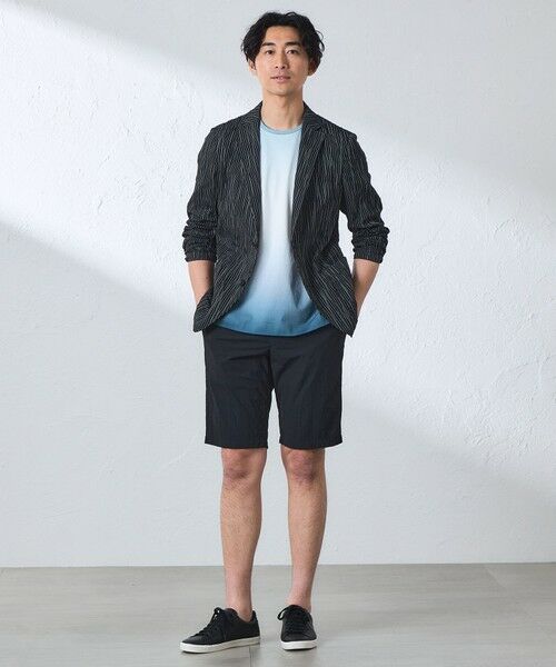 BAKER STREET / ベイカー・ストリート その他アウター | ミックスコットンタックドビーストライプジャケット | 詳細1