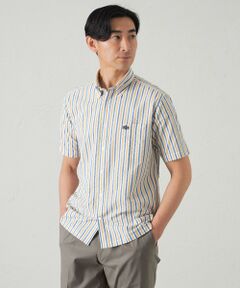 BAKER STREET / ベイカー・ストリート シャツ・ブラウス | サッカークラブストライプシャツ(2L・3Lあり)