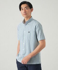 BAKER STREET / ベイカー・ストリート シャツ・ブラウス | サッカークラブストライプシャツ(2L・3Lあり)