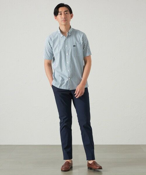 BAKER STREET / ベイカー・ストリート シャツ・ブラウス | サッカークラブストライプシャツ(2L・3Lあり) | 詳細4