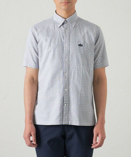 BAKER STREET / ベイカー・ストリート シャツ・ブラウス | 綿麻チェックシャツ | 詳細3