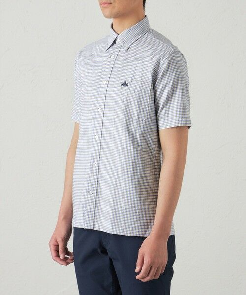 BAKER STREET / ベイカー・ストリート シャツ・ブラウス | 綿麻チェックシャツ | 詳細4