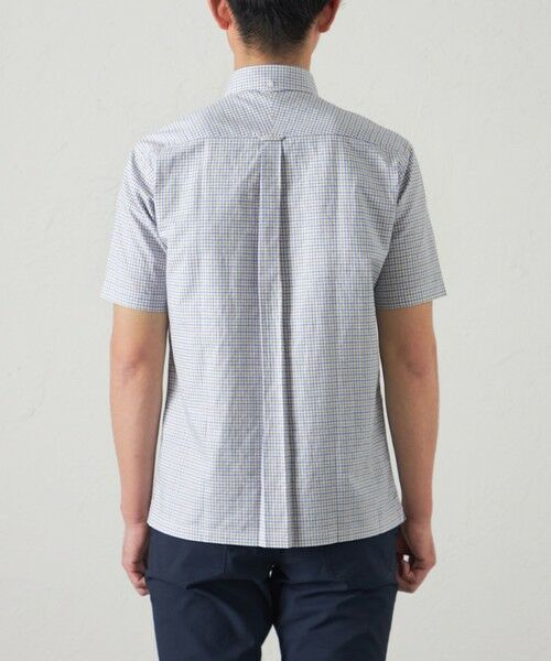 BAKER STREET / ベイカー・ストリート シャツ・ブラウス | 綿麻チェックシャツ | 詳細5